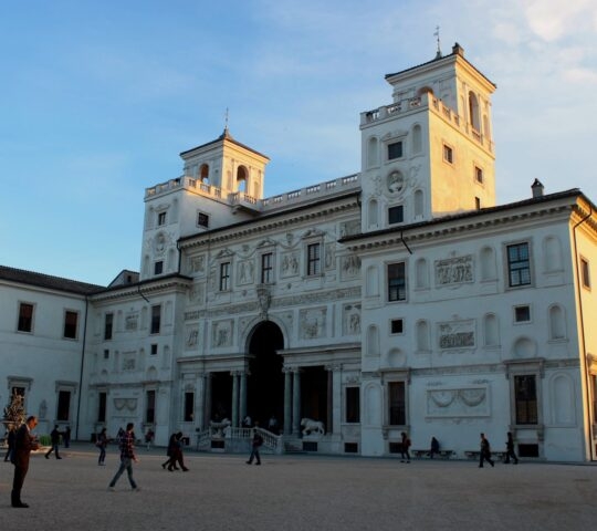 Villa Medici exterior in Rome