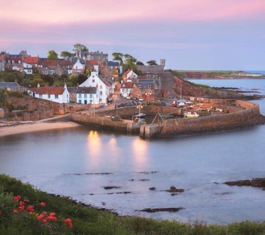 The harbour in East Neuk, Fife
