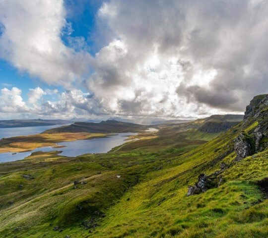 View from The Old Man of Storr