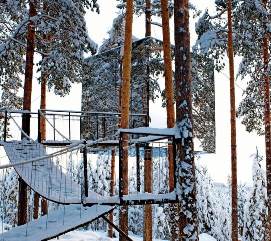 The Mirrorcube treehotel europe