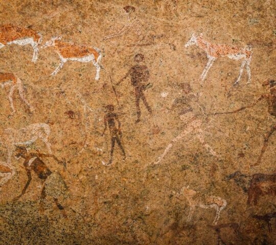 Ancient San rock art
