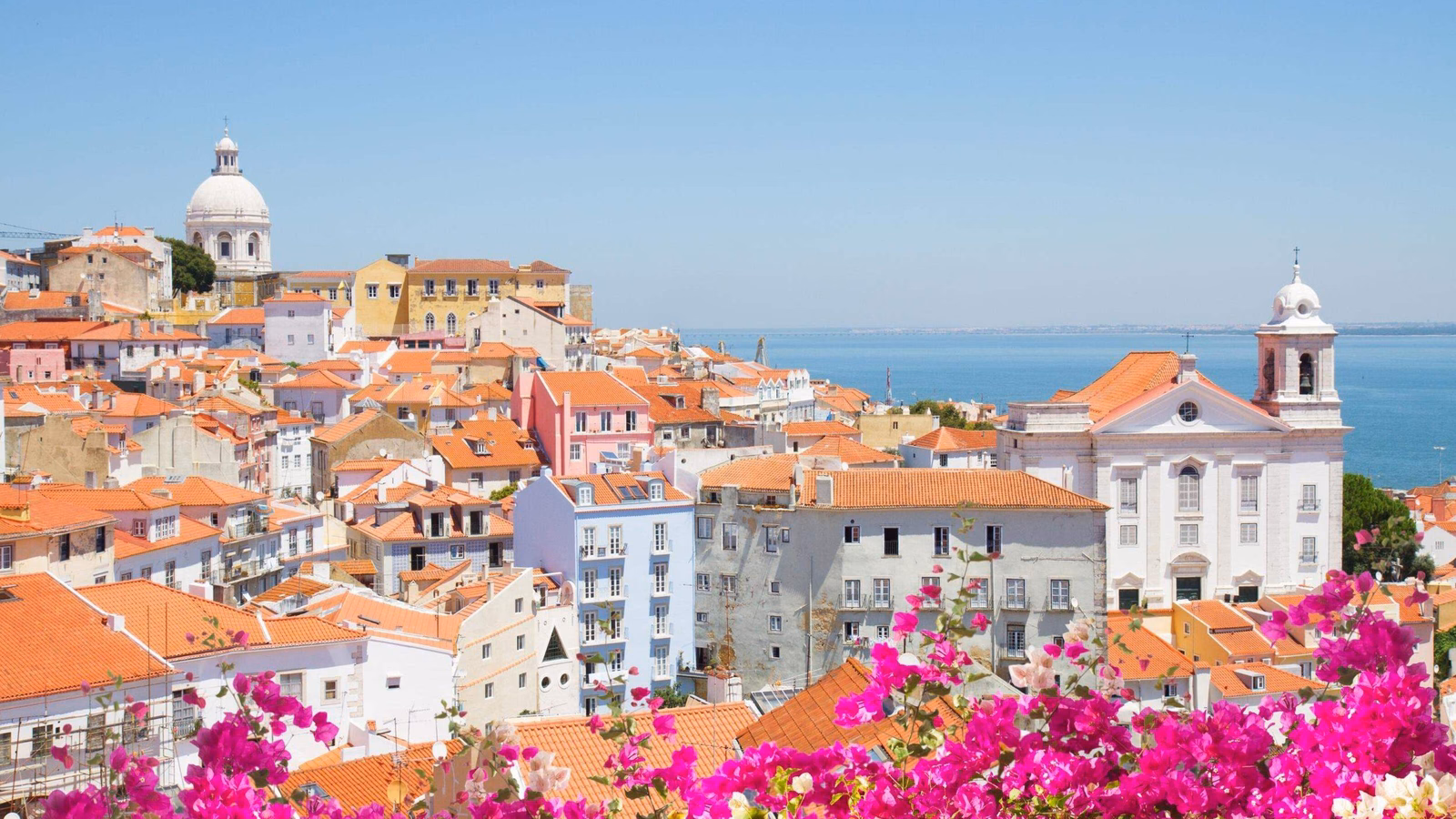 View of the Alfama Lisbon