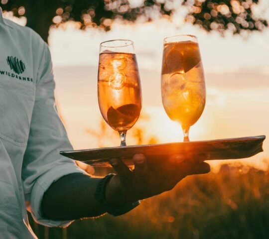 Sundowners served with Wilderness