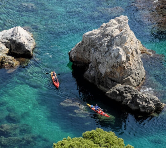 Kayaks at King's Landing