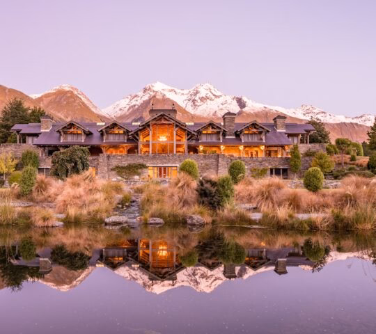 Blanket Bay lodge, new Zealand