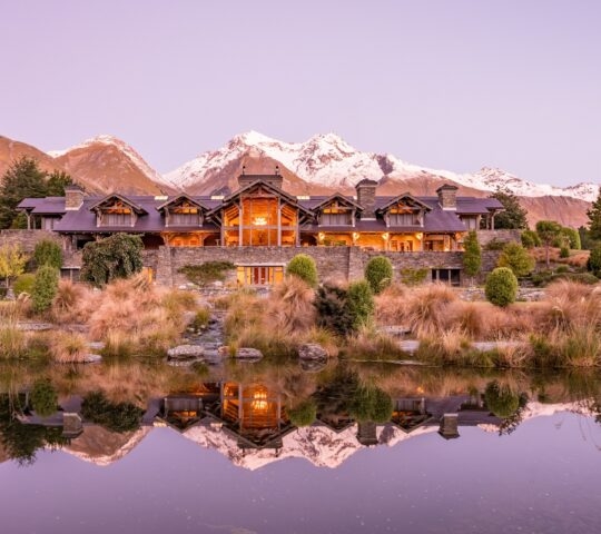 Blanket Bay lodge, new Zealand