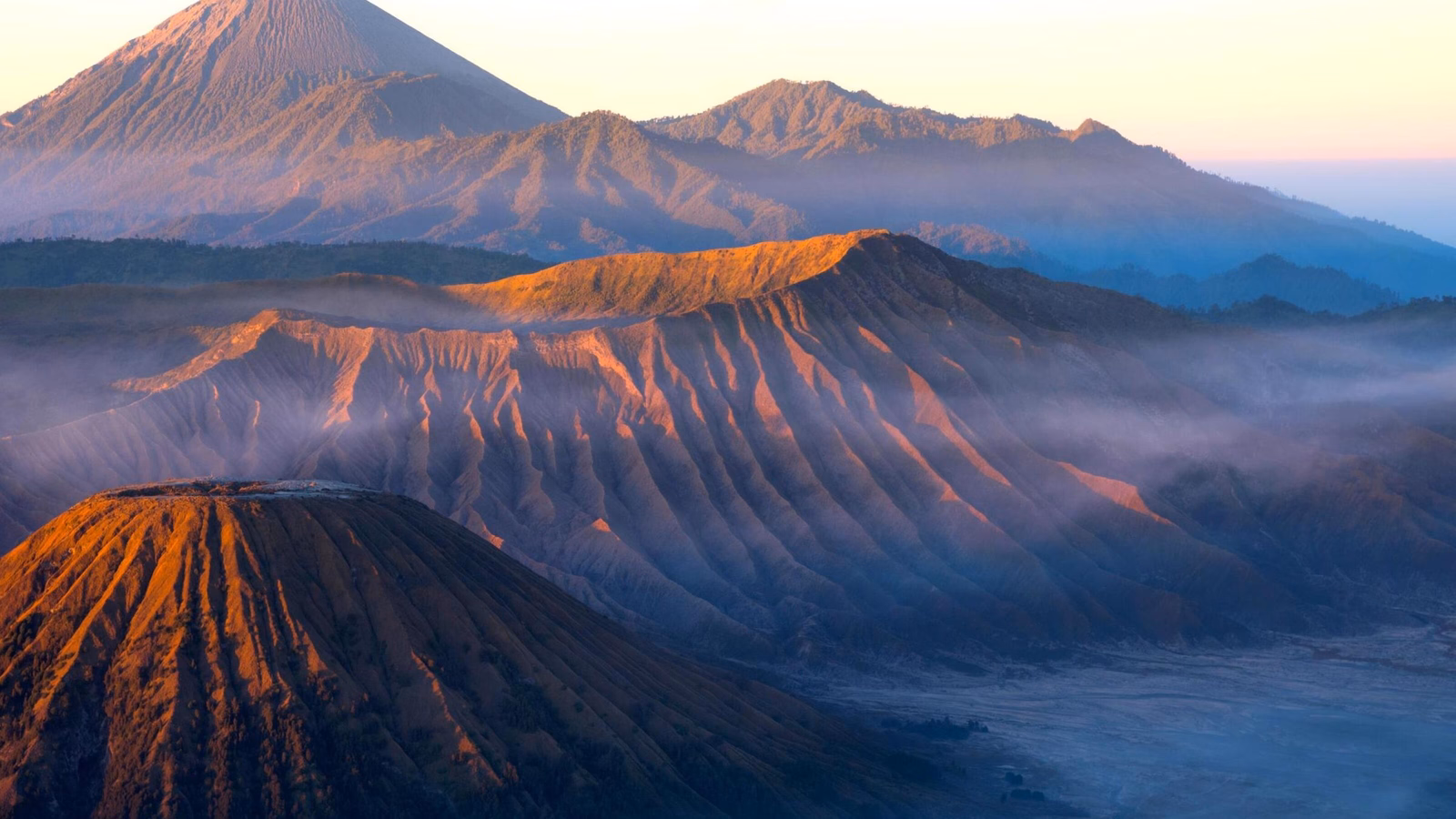 Mountains in Java, Indonesia