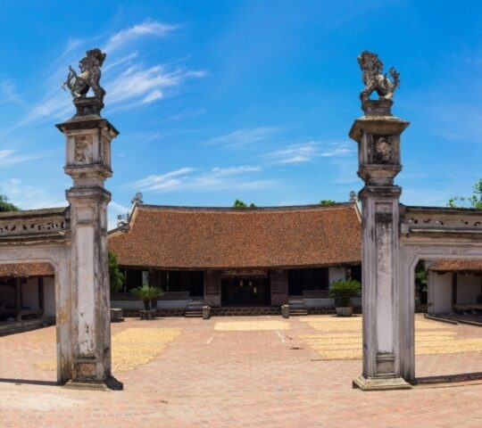 Duong Lam Ancient Village temple, Vietnam