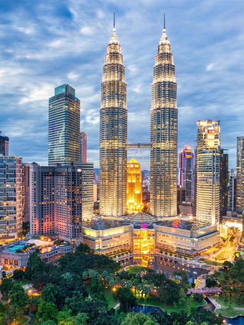 Kuala Kumpur Skyline at Dusk