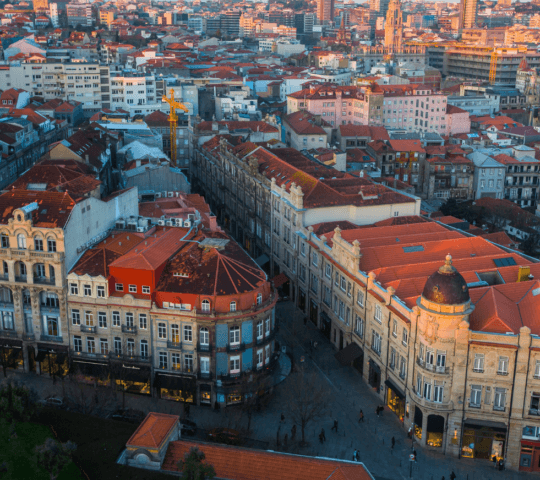 Porto's colourful architecture