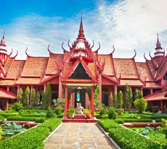 National Museum in Phnom Penh, Cambodia.