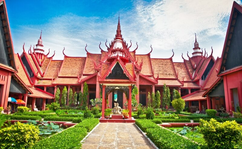 National Museum in Phnom Penh, Cambodia.