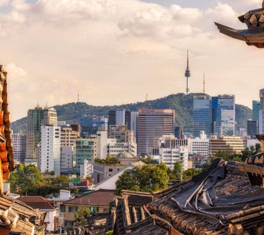 Bukchon Hanok Village, Seoul, Korea