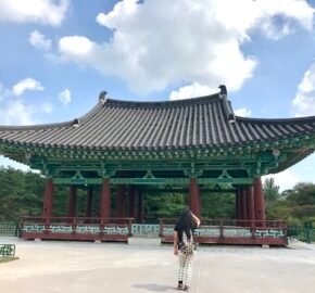 A temple in Gyeongju, South Korea