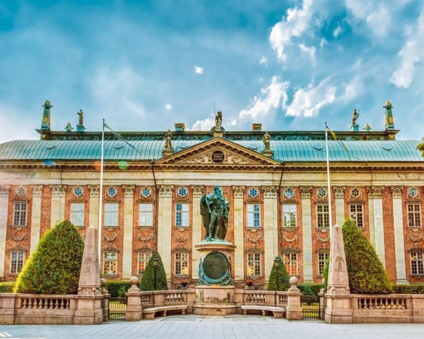 The House of Nobility - Riddarhuset in Stockholm, Sweden.