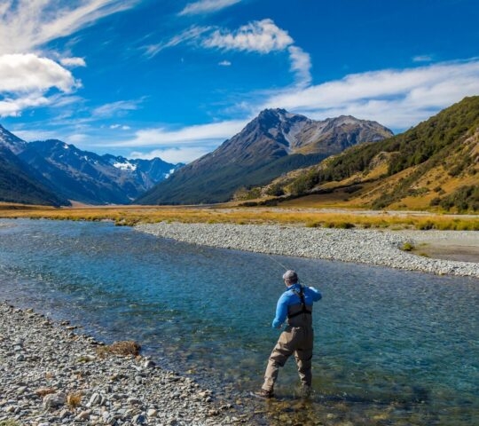 Fly fishing in Patagonia