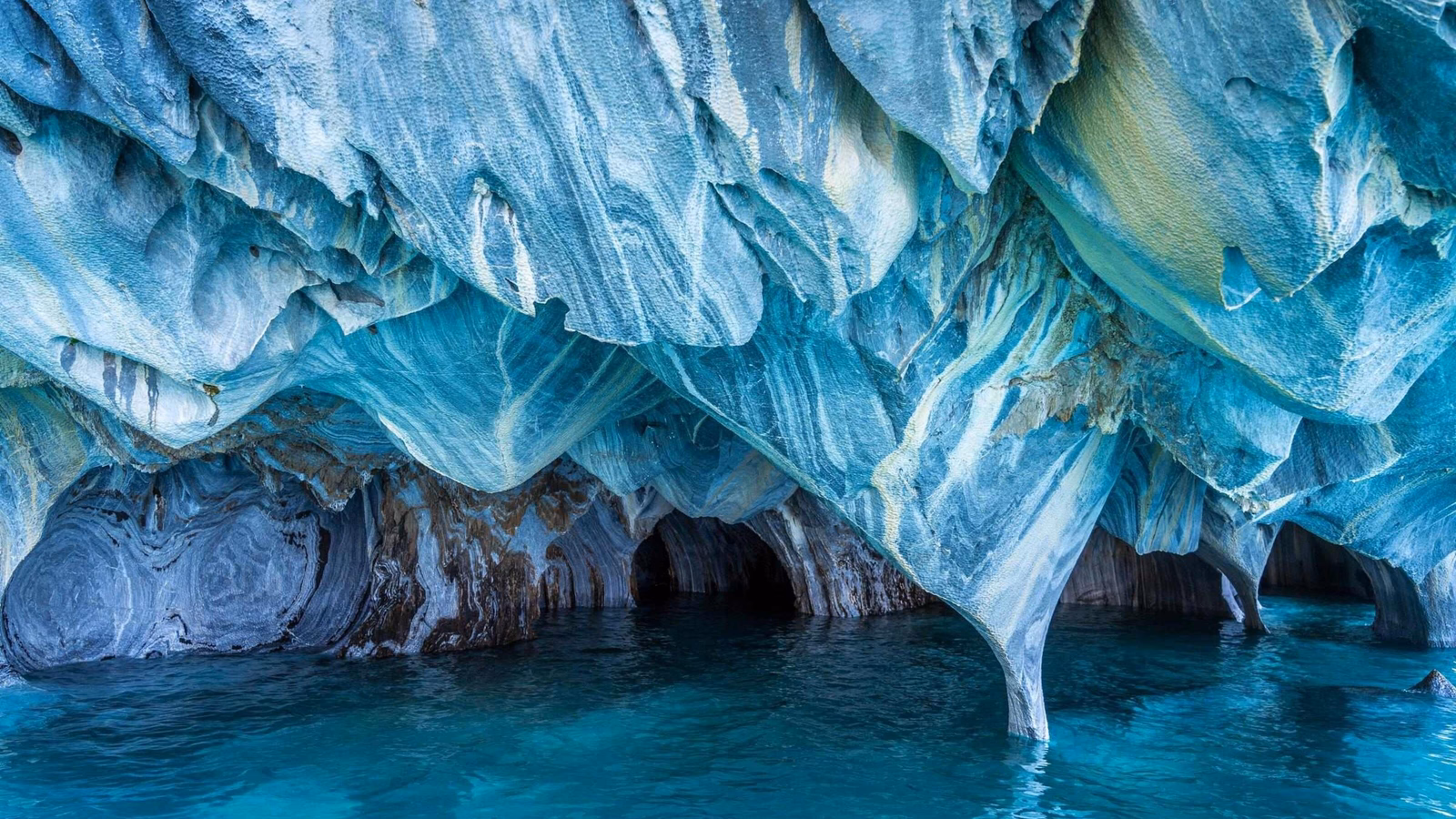 The Marble Caves in Patagonia, Chile
