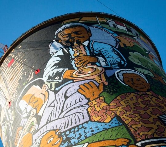 Street art in Johannesburg, South Africa