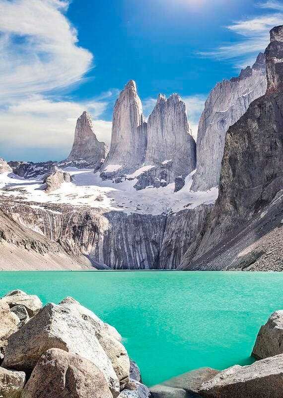 Torres del Paine mountains, Patagonia, Chile