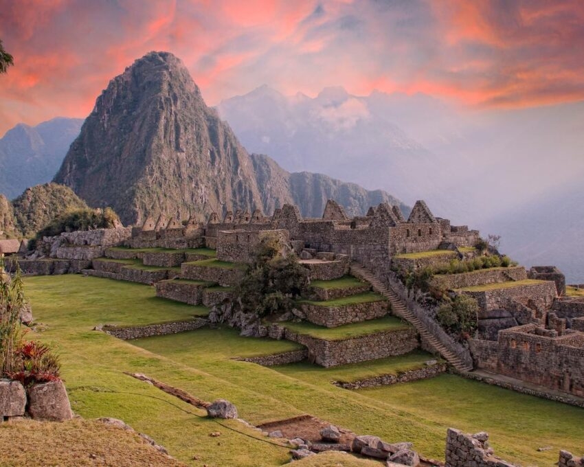 Machu Picchu at sunrise