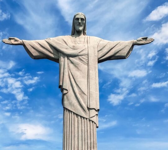 Christ the Redeemer statue in Rio de Janeiro, Brazil
