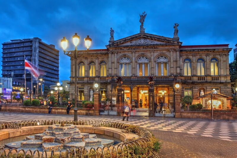 National Theatre of Costa Rica in San Jose