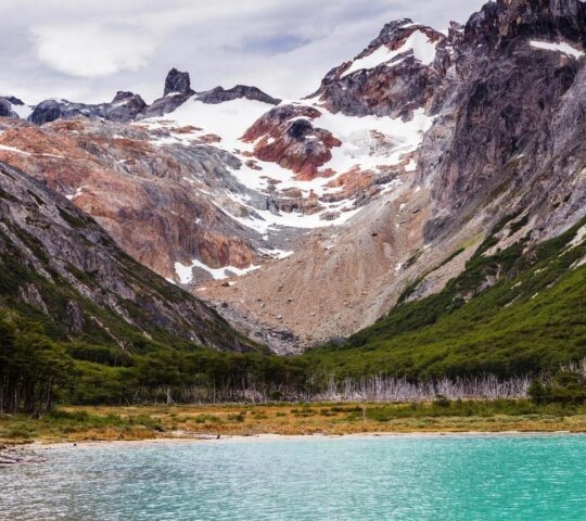 Laguna Esmeralda in Tierra del Fuego, Ushuaia, Argentina.