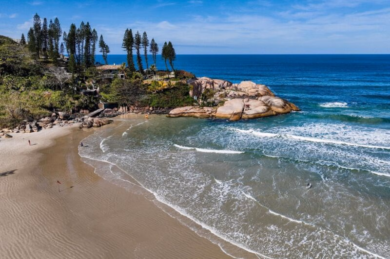 Praia Joaquina in Florianopolis