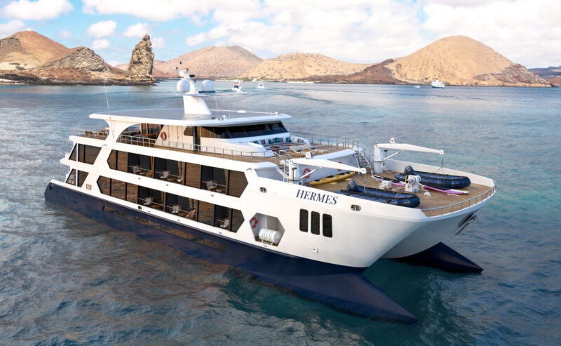 Hermes Galapagos Mega Catamaran Panoramic View