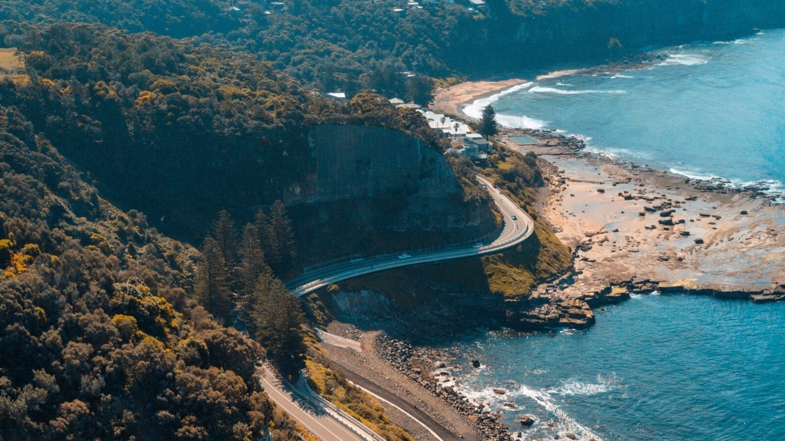 Gorgeous coastal drive in Australia