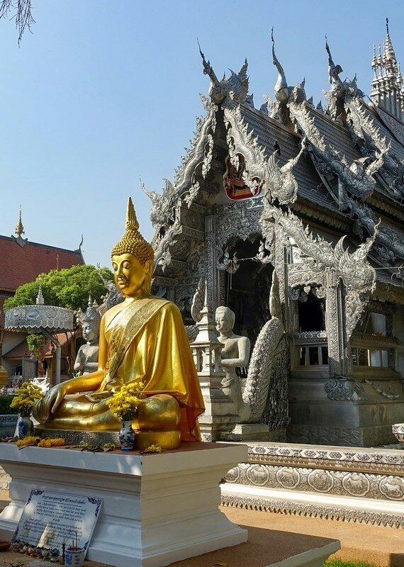 Chiang Mai Silver Temple in Thailand