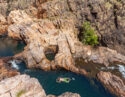 Swimming in Kakadu National Park Australia
