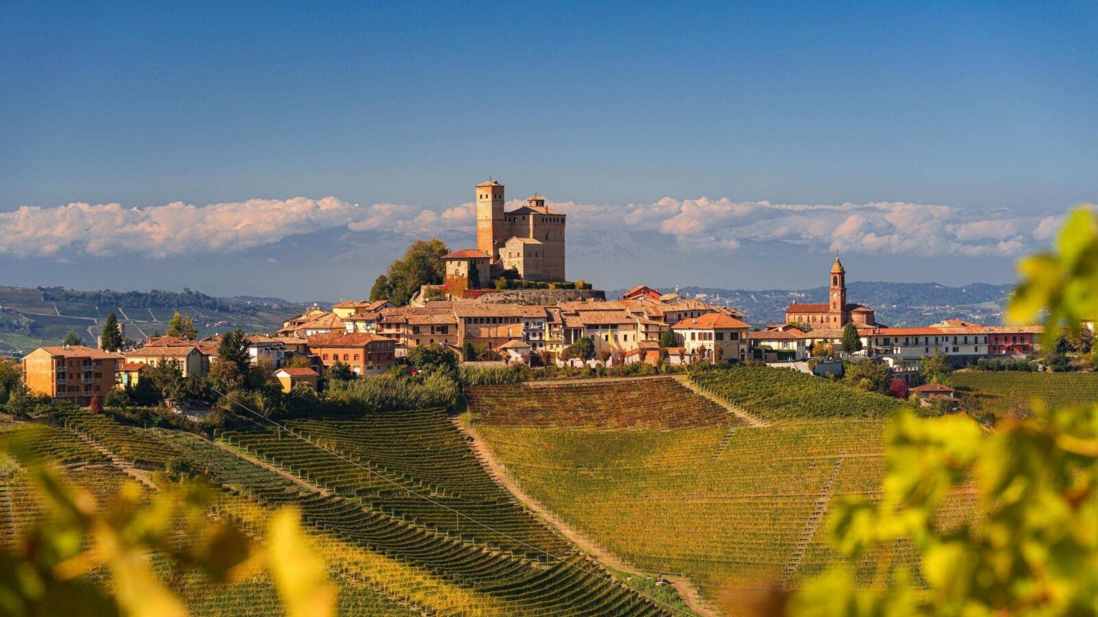 A small town in the countryside of Piedmont, Italy