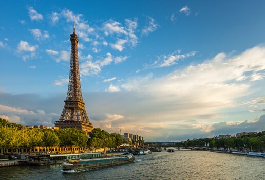 Caminito street in Buenos Aires, the Eiffel Tower in Paris and a gondola ride through the waterways in Venice.