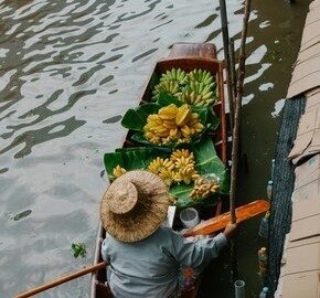 Floating markets Thailand