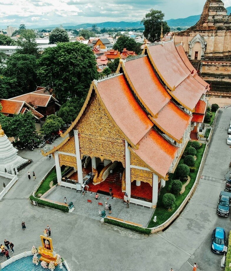 areal view Chiang Mai Thailand