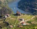 Aerial view of the Douro Valley in Portugal