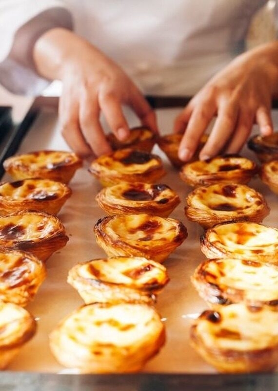 Portugal Food Custard Tart pastel de nata