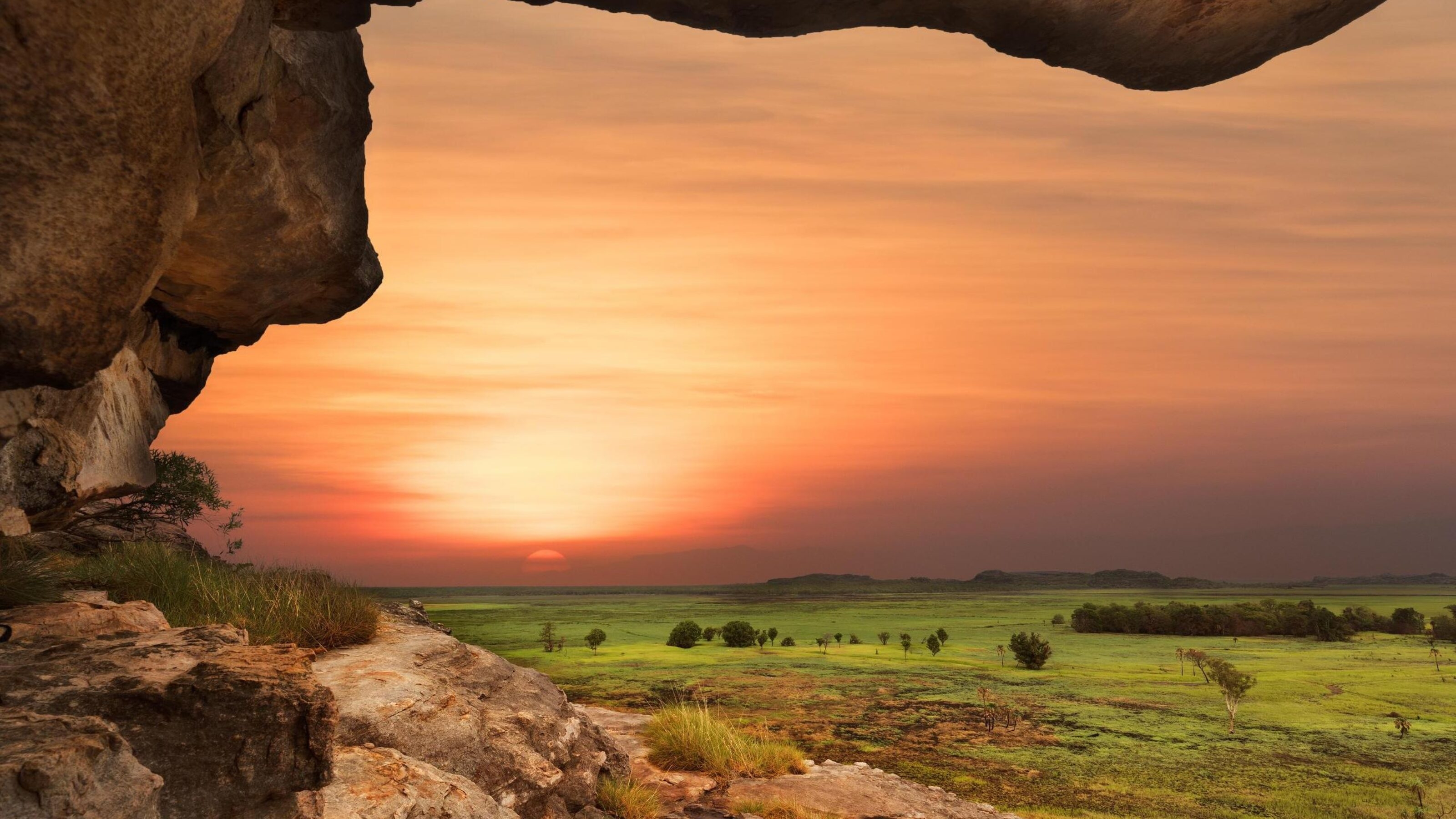 Sunset at Ubirr in Kakadu National Park