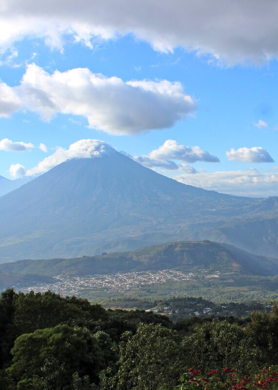 Scenic shots of Guatemala Highlands and Lake Atitlan, Guatemala