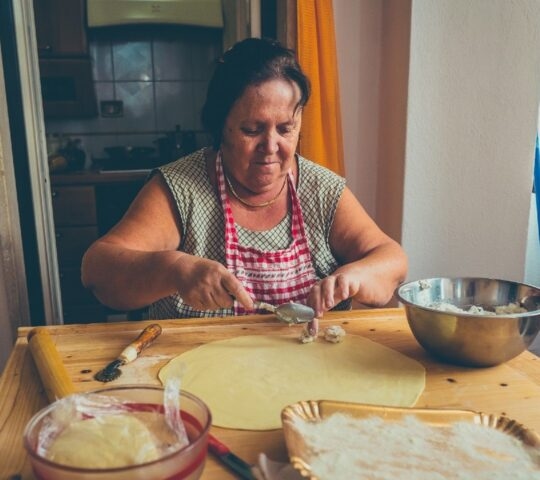 Italian grandma Florence cooking class