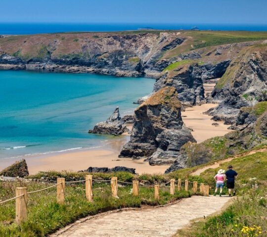 Bedruthan steps, Cornwall