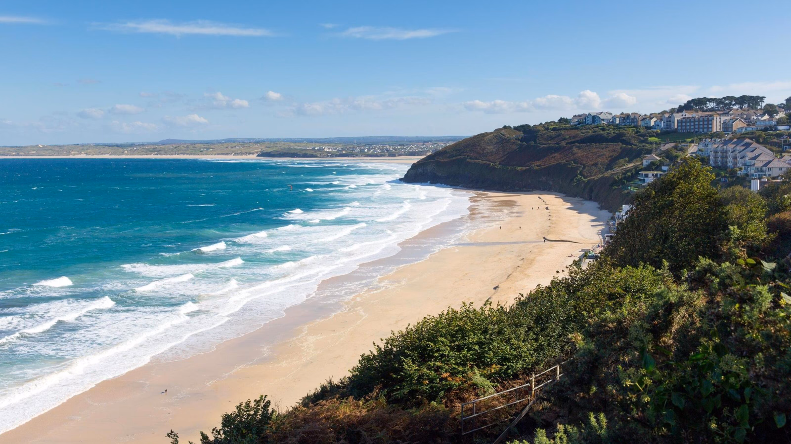 View of Carbis Bay in Cornwall