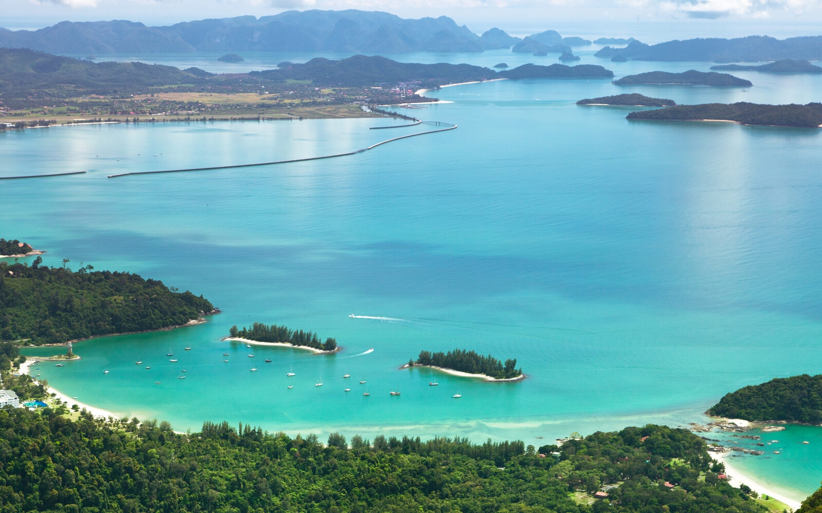 Combine Borneo’s rainforest adventures with a relaxing beach stay on Langkawi Island, known for its turquoise waters, lush hills and quiet tropical bays.