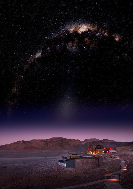 Wilderness Hoanib Skeleton Coast Camp, Wilderness Serra Cafema and Sossusvlei Desert Lodge all provide ample opportunities for stargazing