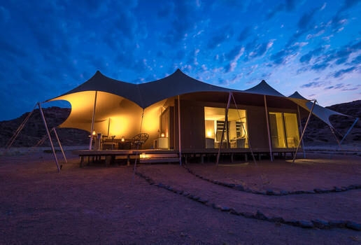 Wilderness Hoanib Skeleton Coast Camp, Wilderness Serra Cafema and Sossusvlei Desert Lodge all provide ample opportunities for stargazing