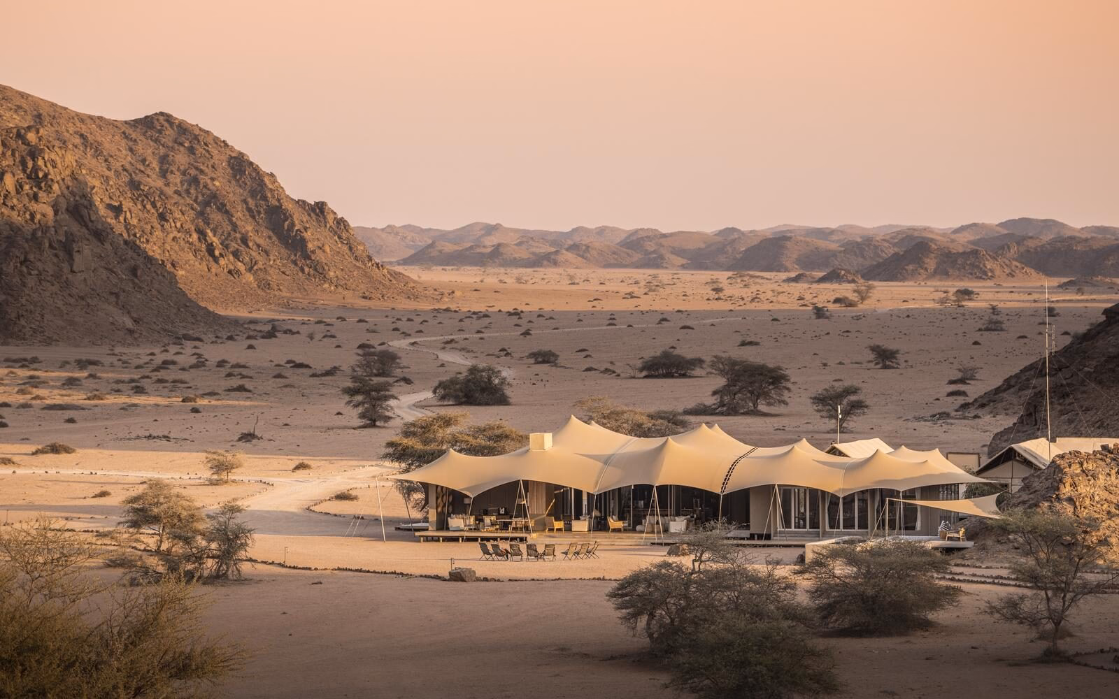 Wilderness Hoanib Skeleton Coast Camp is just one of the incredible safari lodges on our list