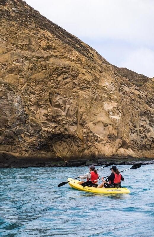 kayaking on San Cristobal Island
