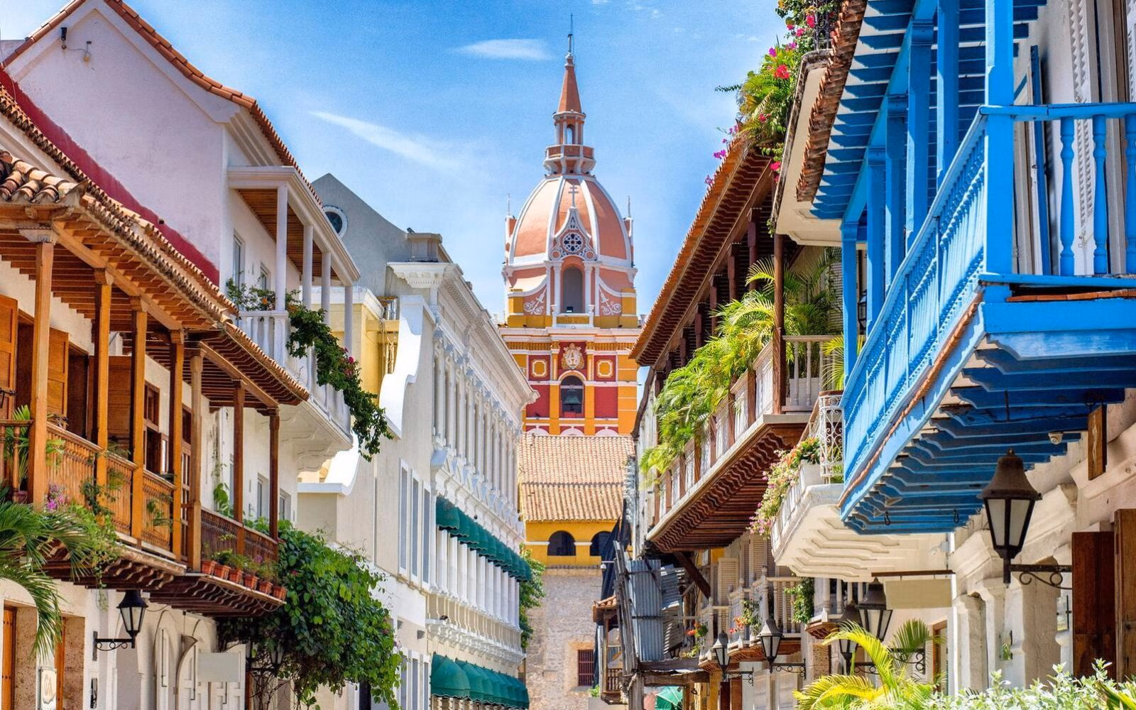 Cartagena's colourful streets will captivate you