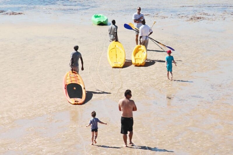 kayaking Mozambique family trip